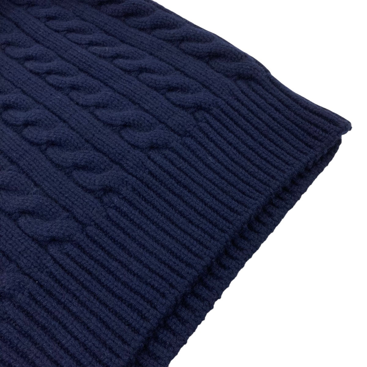 A．PRESSE(アプレッセ) 23AWCashmere Aran Half Zip Sweaterハイネック