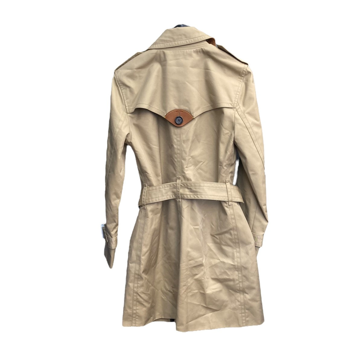COACH(コーチ) ショートトレンチコートF33868 F33868 ベージュ サイズ  
