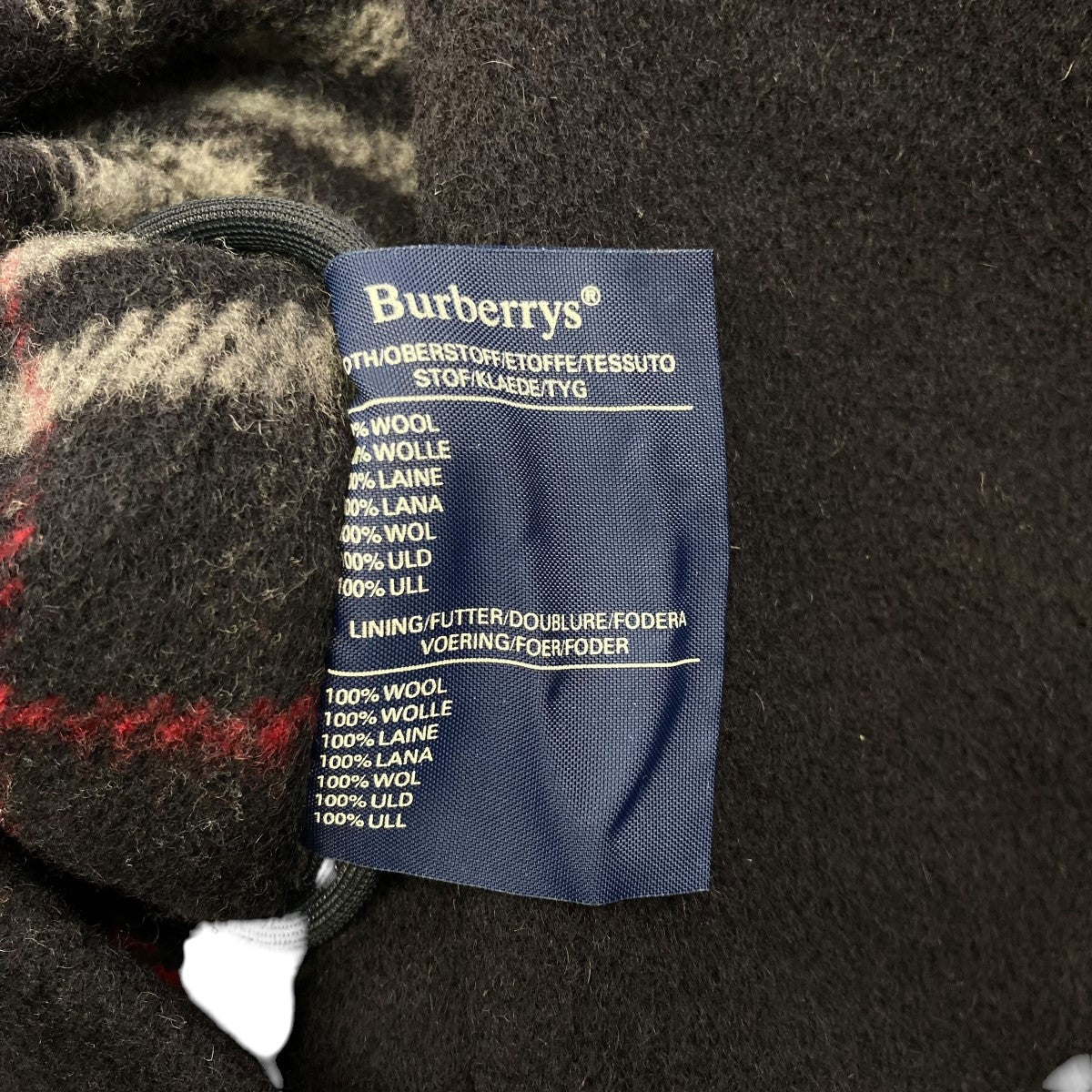 バーバリーのウールダッフルコートです。 Burberry’s 古着・中古 アウター アイテム