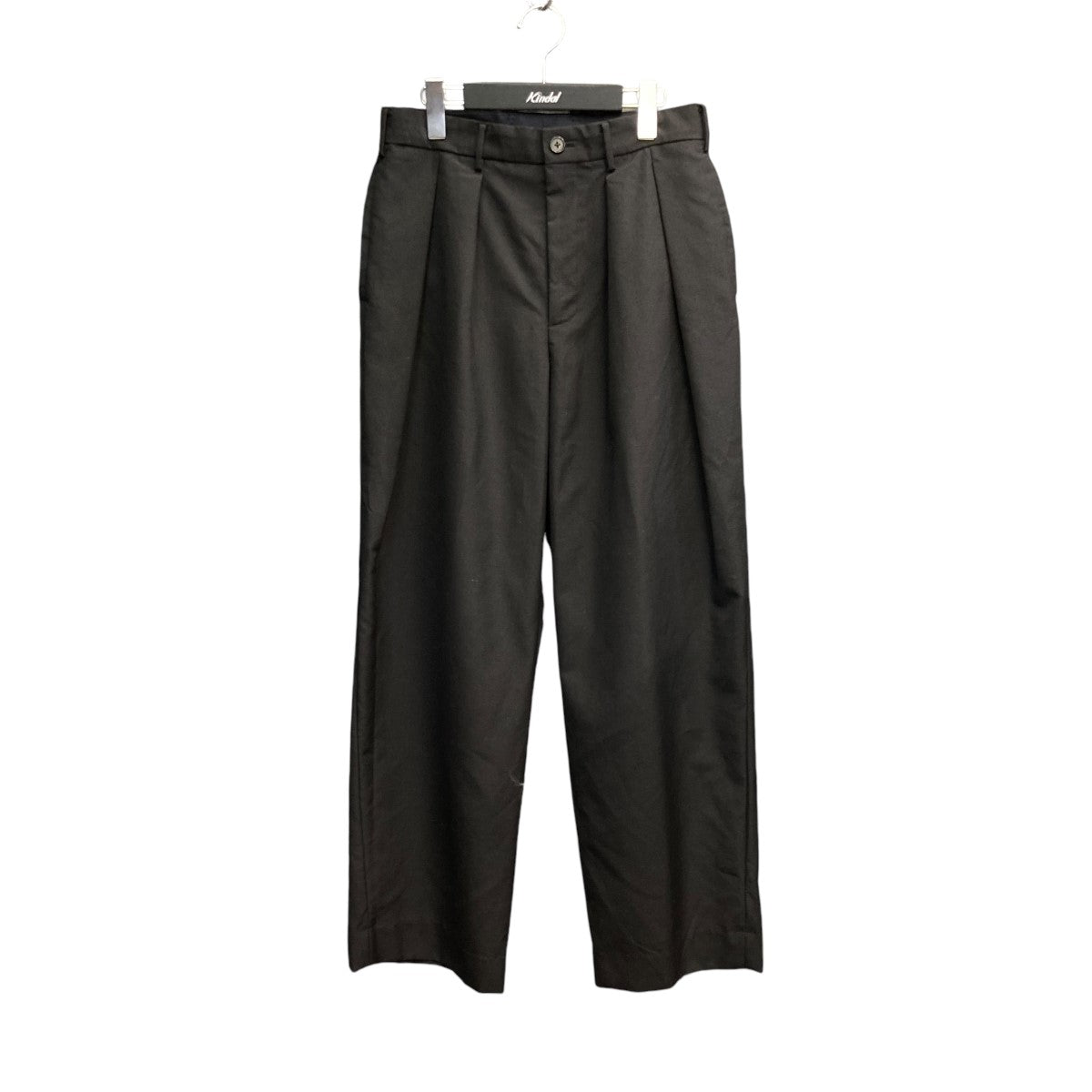 POLYPLOID(ポリプロイド) TACK SUIT PANTS Cタックパンツ04-C-08 04-C-08 ブラック サイズ  2｜【公式】カインドオルオンライン ブランド古着・中古通販【kindal】