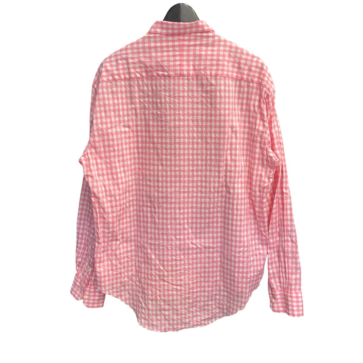 Distortion Collar ShirtギンガムチェックシャツA-FF2C4SH1