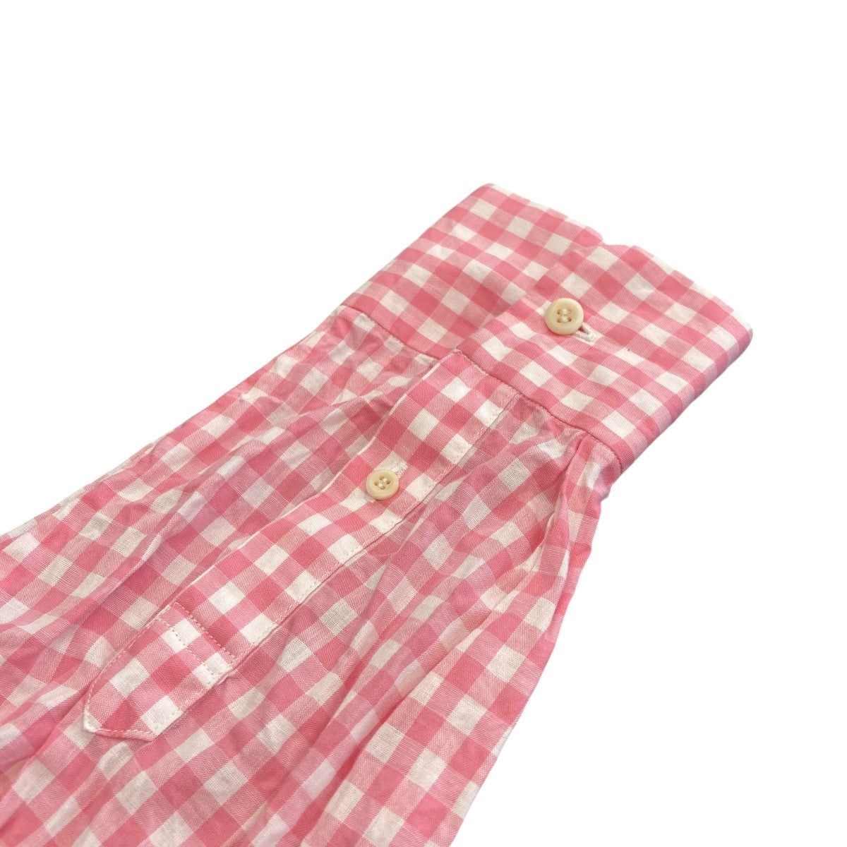 Distortion Collar ShirtギンガムチェックシャツA-FF2C4SH1