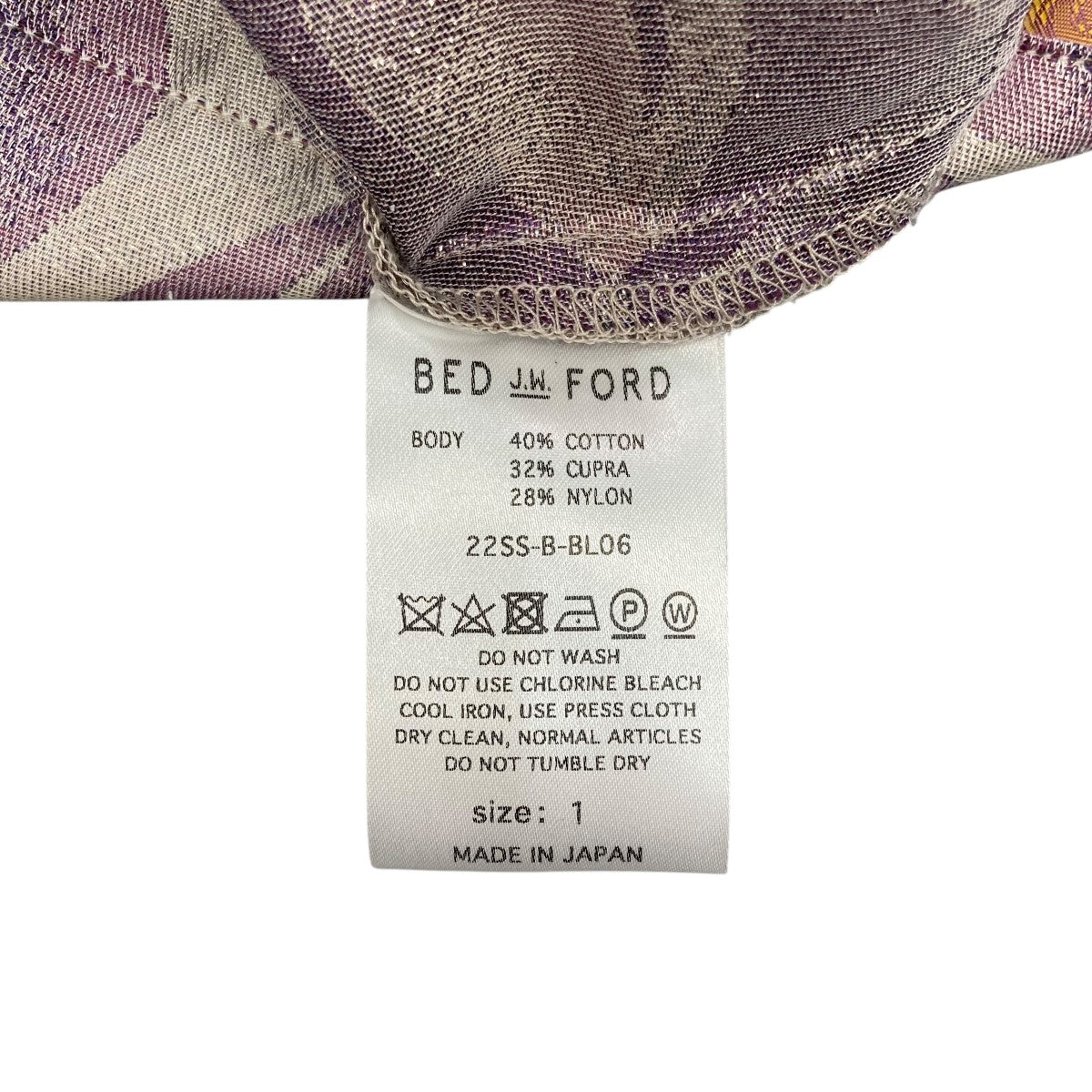 22SSJacquard Vestフロントポケットベスト22SS-B-BL06