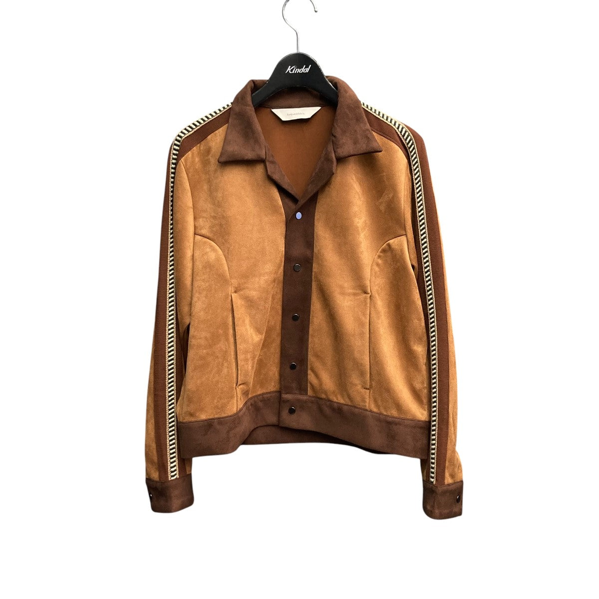 FAUX SUEDE TRACK JACKET22AW-CSS-006