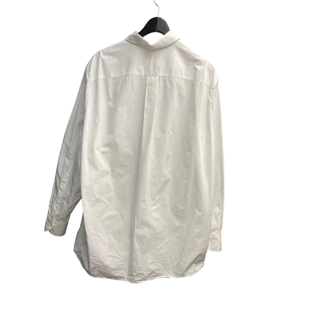 VALENTINO(ヴァレンチノ) White Shirt With Silver Pocket In Metal 