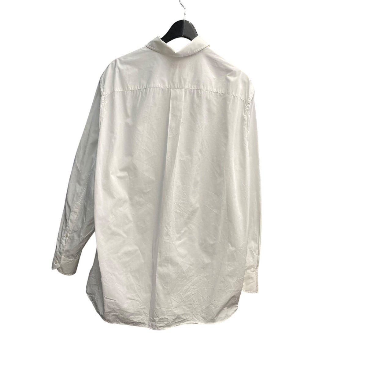 White Shirt With Silver Pocket In Metal長袖シャツXV3CIA97878