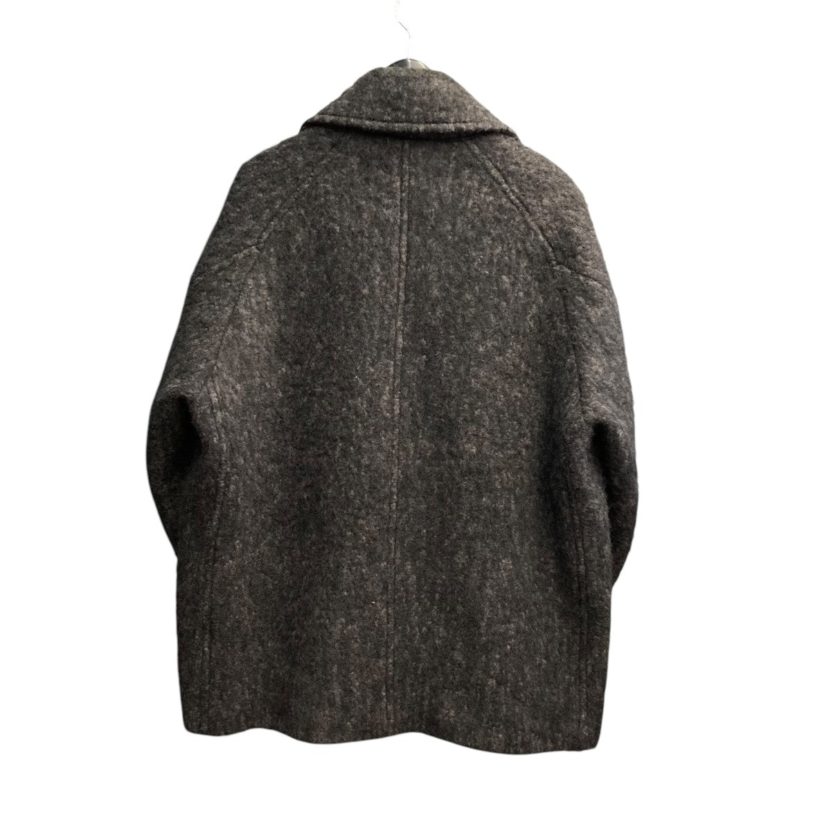 23AWWool Shaggy Shawl Cardigan JacketウールコートBHS23F038