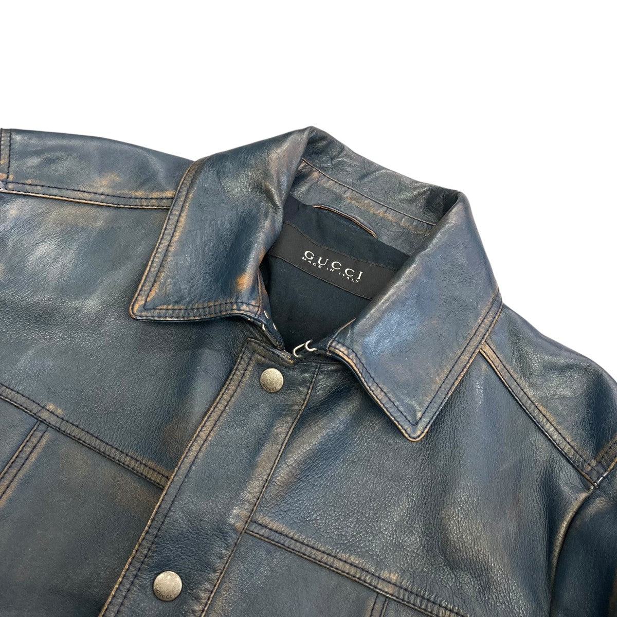 GUCCI(グッチ) トムフォード期レザージャケット308719 XN443 308719 