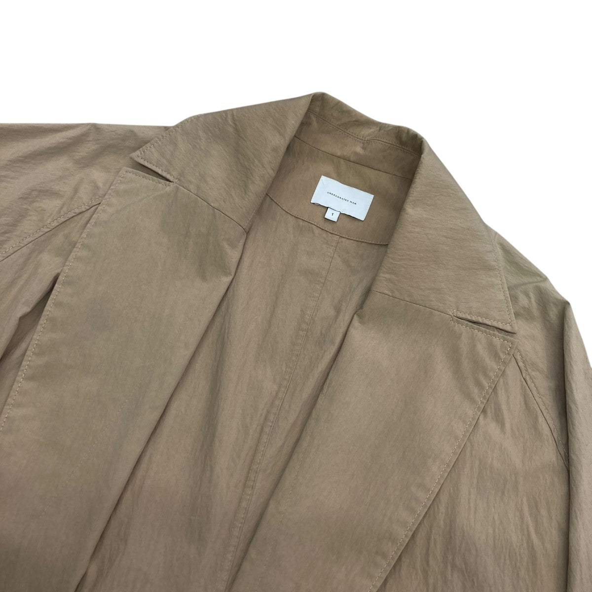 WATER REPELLENT COTTON DETECTIVE COATコートUMS17503