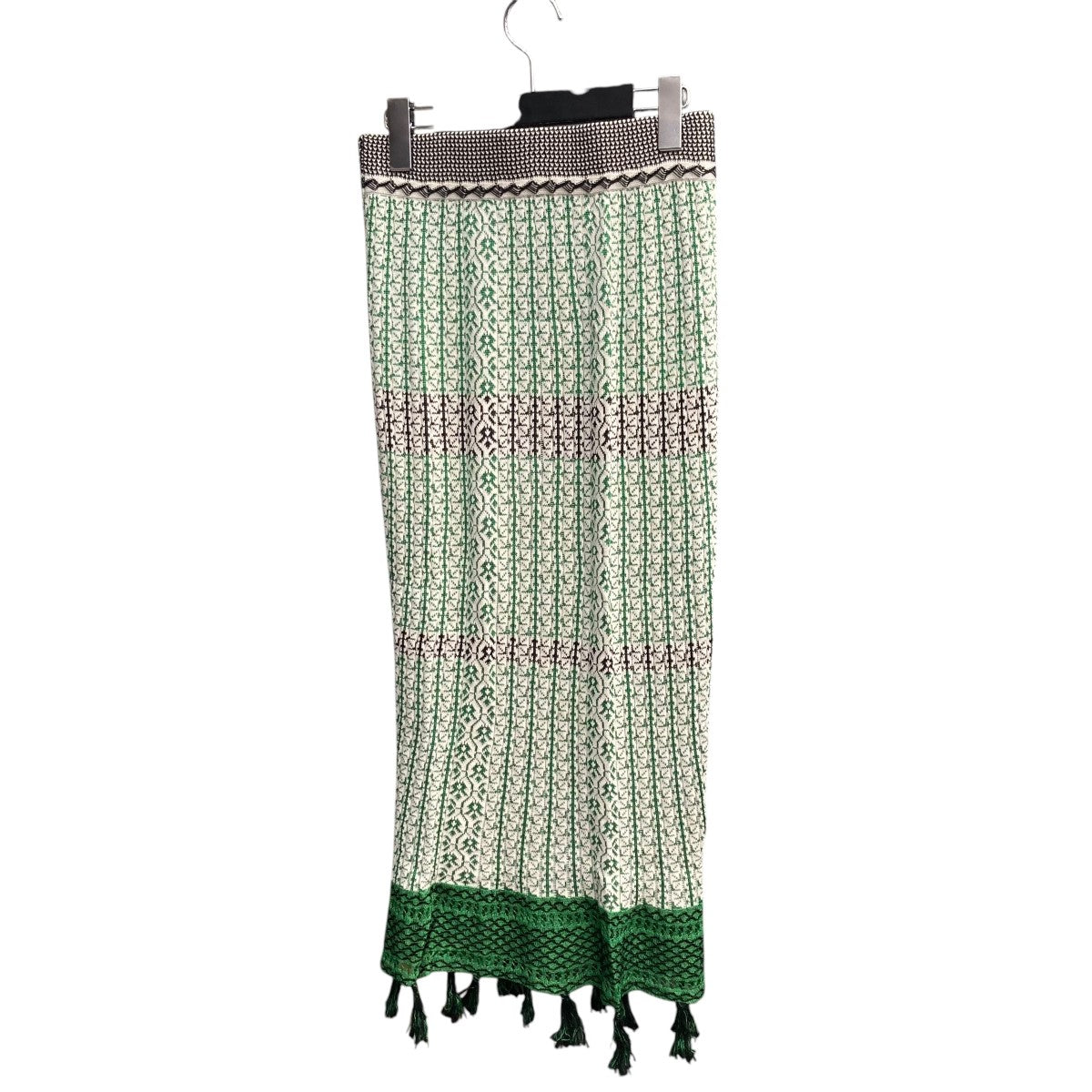 mame kurogouchi(マメクロゴウチ) 20SSRib Jacquard Pedicel