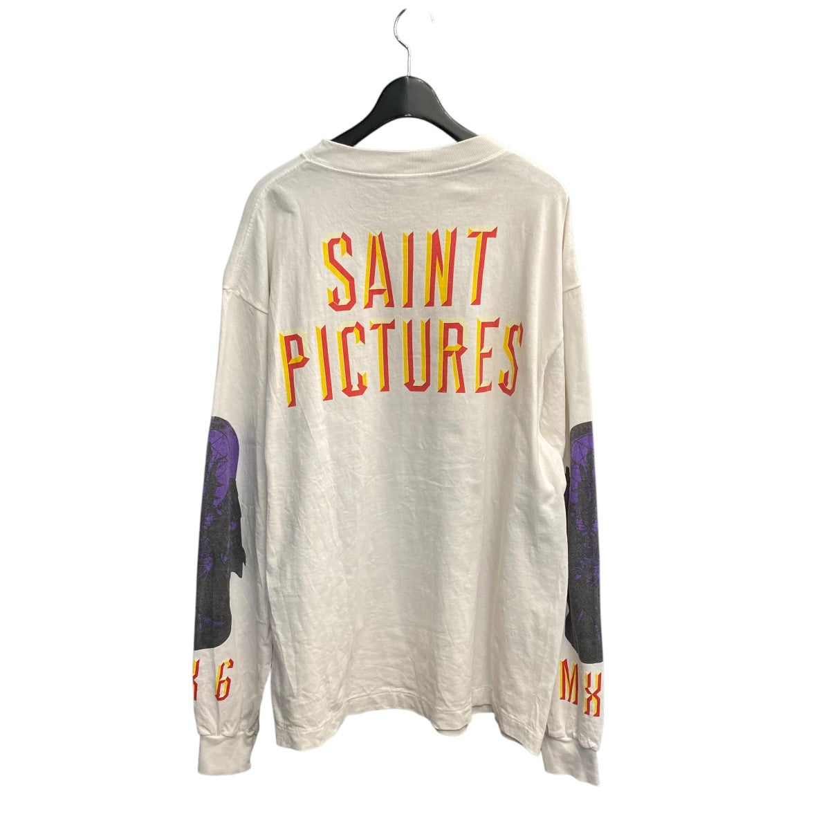 SAINT MICHAEL(セントマイケル) 24AWSAINT PICTURESロングスリーブTシャツSM-YS1-0000-016  SM-YS1-0000-016 ホワイト サイズ L｜【公式】カインドオルオンライン ブランド古着・中古通販【kindal】