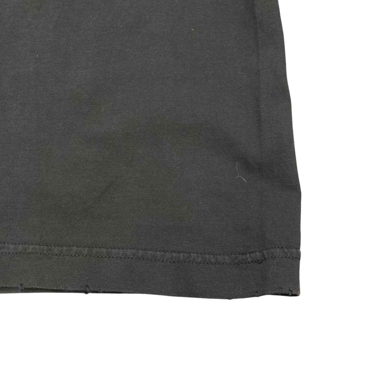 BALENCIAGA バレンシアガ 360 TUBULAR ダメージ加工Tシャツ 713879 グレー S BALENCIAGA（バレンシアガ） 360 TUBULAR ダメージ加工Tシャツ 713879