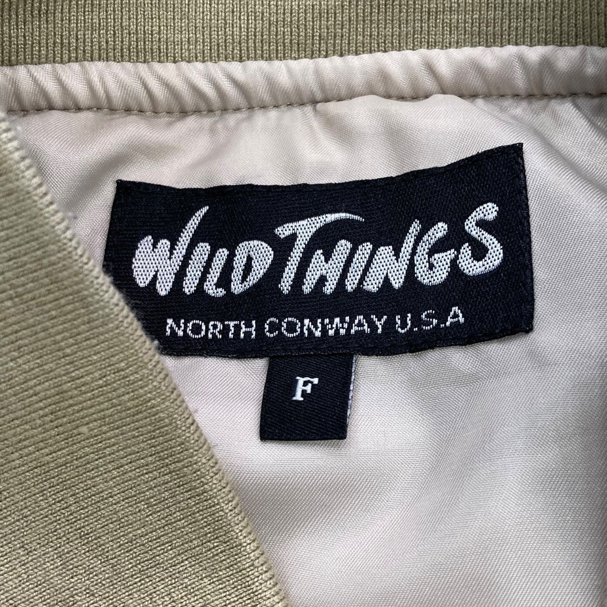 ワイルドシングスのキルティングジャケット ベストです。 WILD THINGS 古着・中古 アウター アイテム