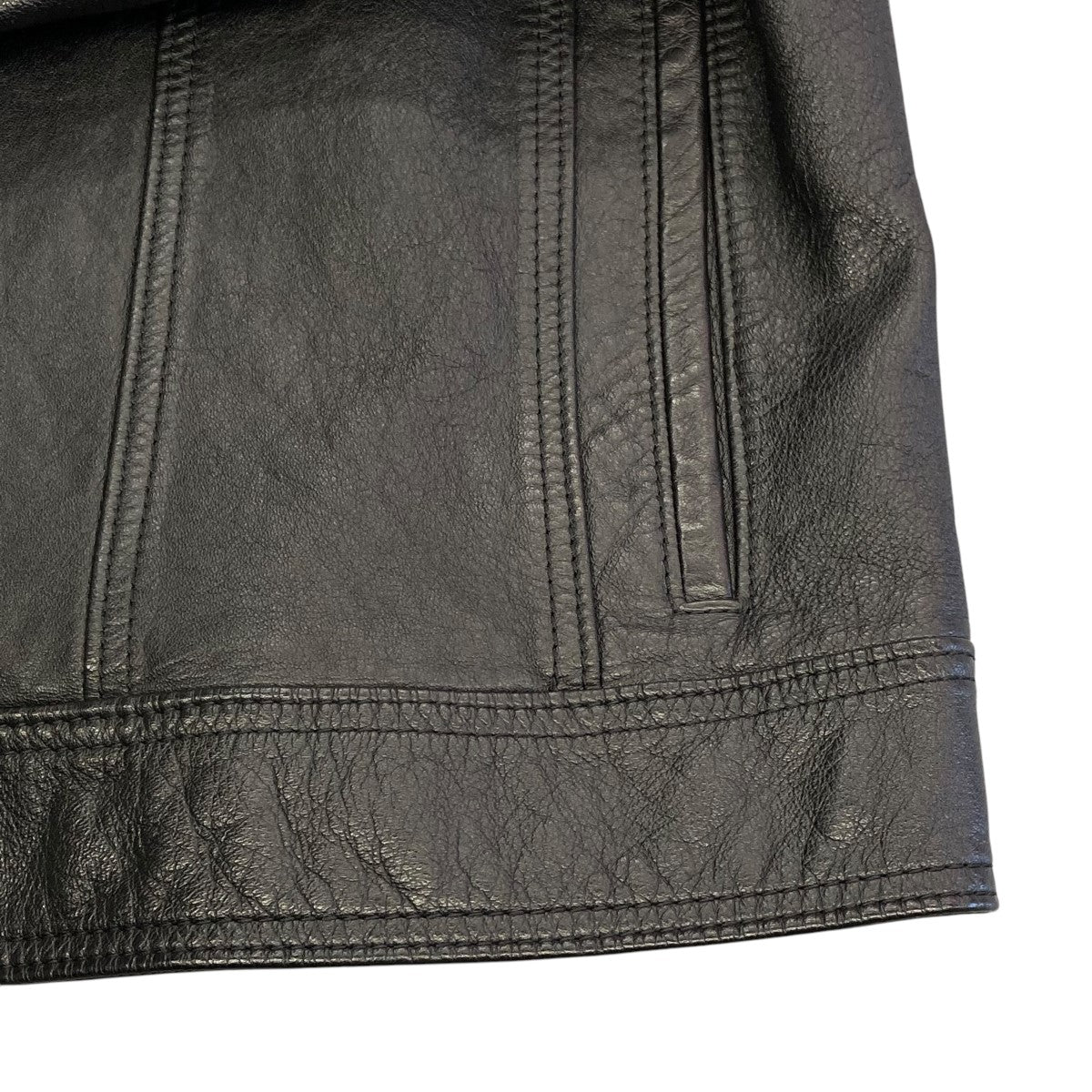 CELINE(セリーヌ) 20AWレザートラッカージャケット2E677269L 2E677269L