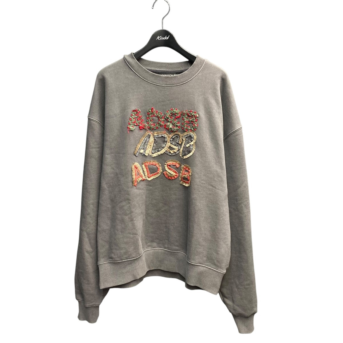 ADSB PATCH LOGO SWEATSHIRTクルーネックスウェット