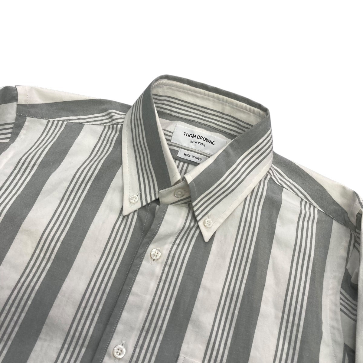 Thom Browne(トム・ブラウン) ストライプシャツMWL301A-07879035