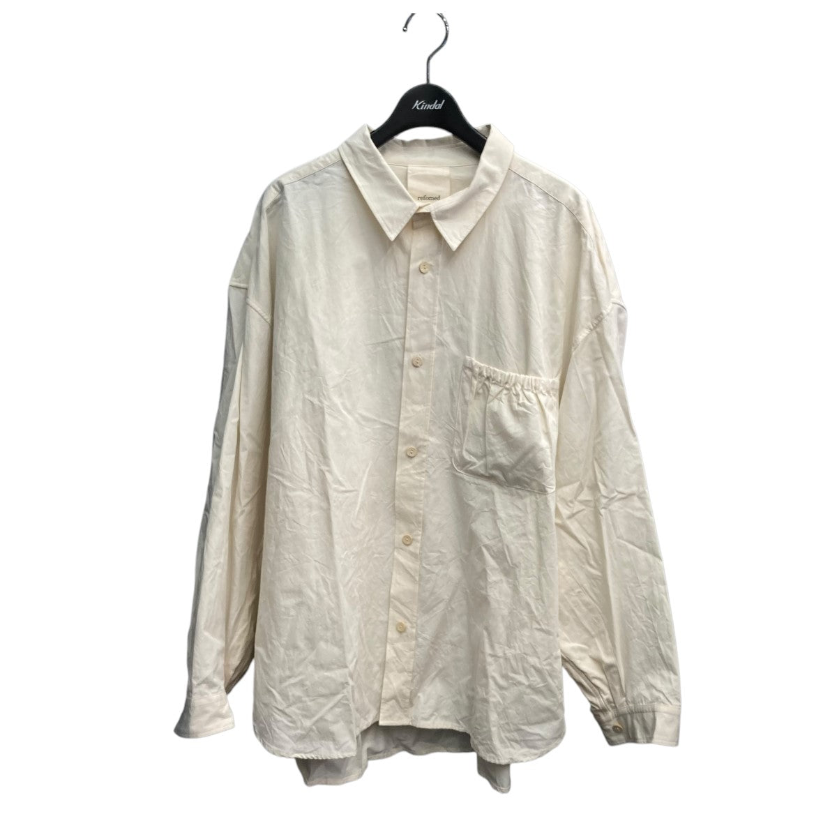 24SSWRIST PATCH WIDE SHIRTワイドシャツRESH-001