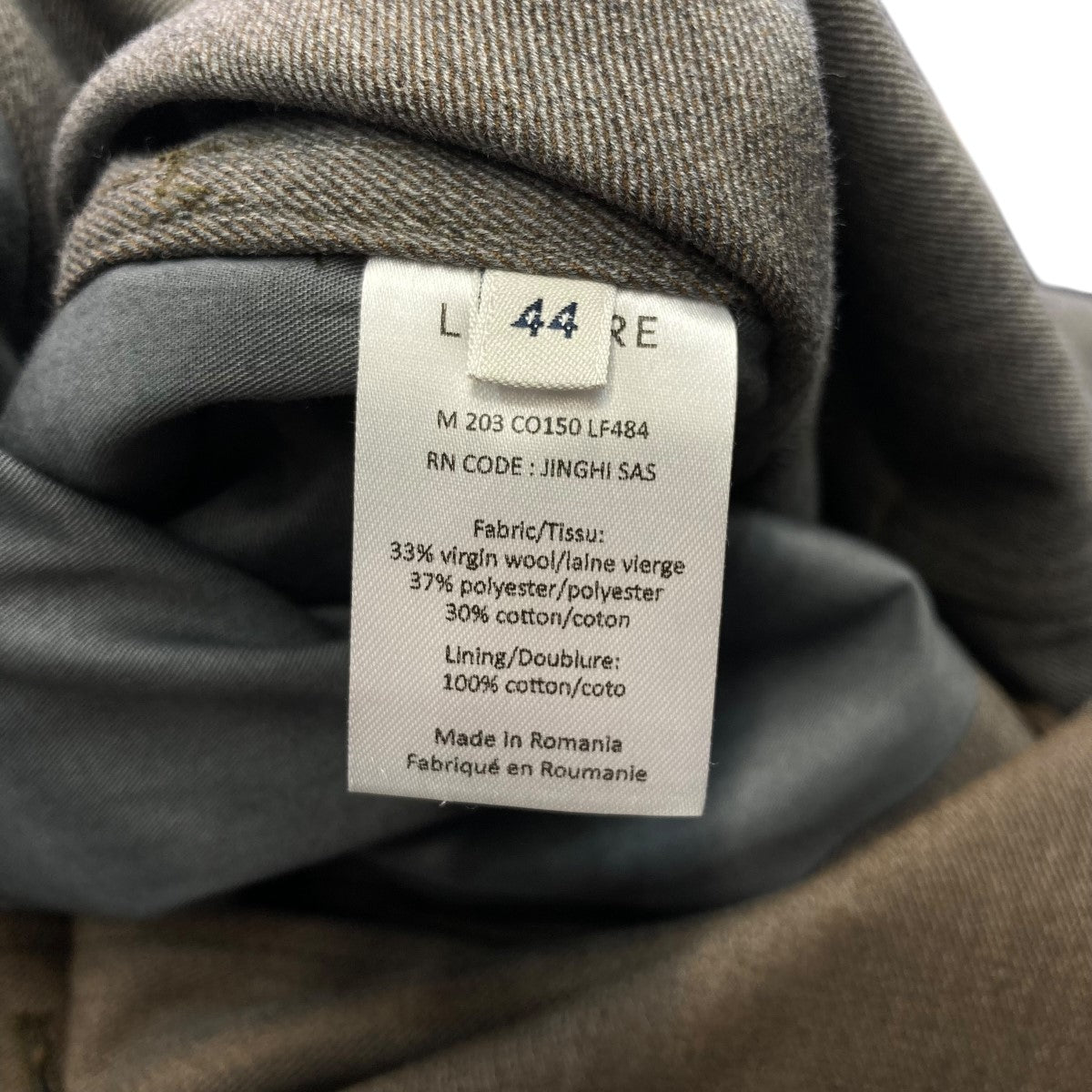 LEMAIRE(ルメール) 20AWMILITARY OVERCOATミリタリーオーバー