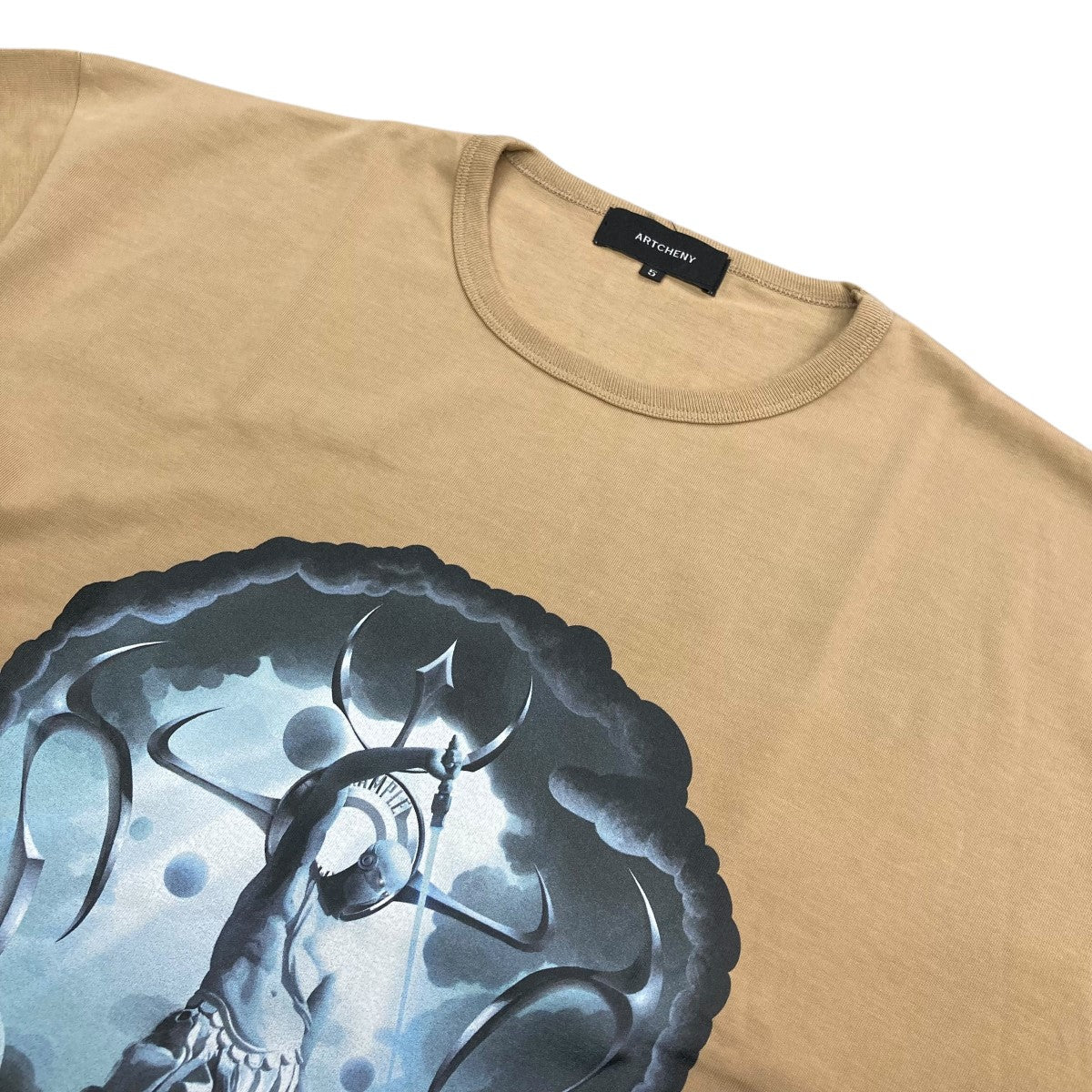 クルーネックプリントＴシャツacnaw22001