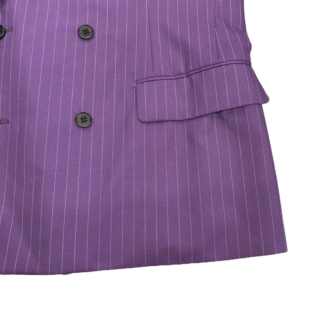 LITTLEBIG ストライプ　ダブル　ジャケット　ダブル　ブレストジャケット littlebig Stripe Double Breasted Setup Double Breasted Beige Suit