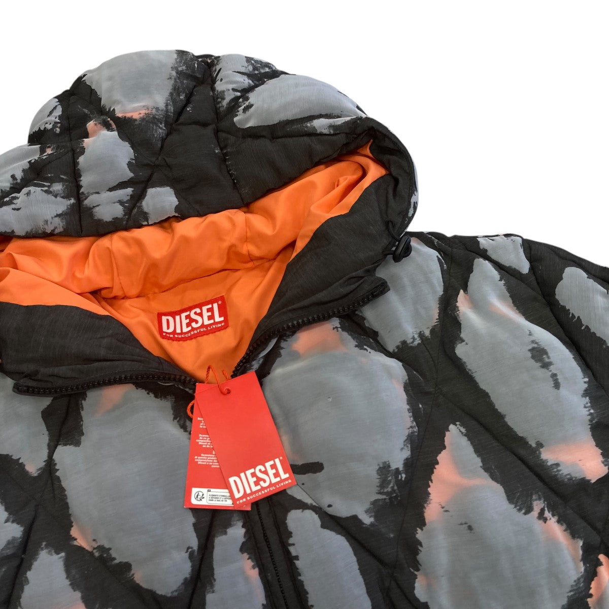 DIESEL 24AWW-MONS PUFFER JACKETダウンジャケットA12847 古着・中古-3枚目のアイテム画像