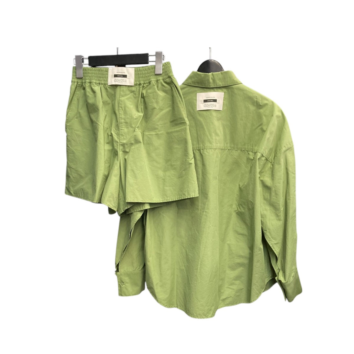 AMERI(アメリ) DOUBLE TAG SHIRT SET UPシャツセットアップ