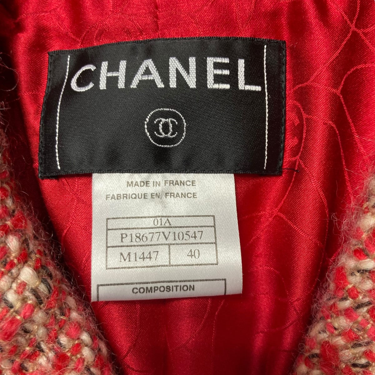 ツイードジャケットP18677V10547