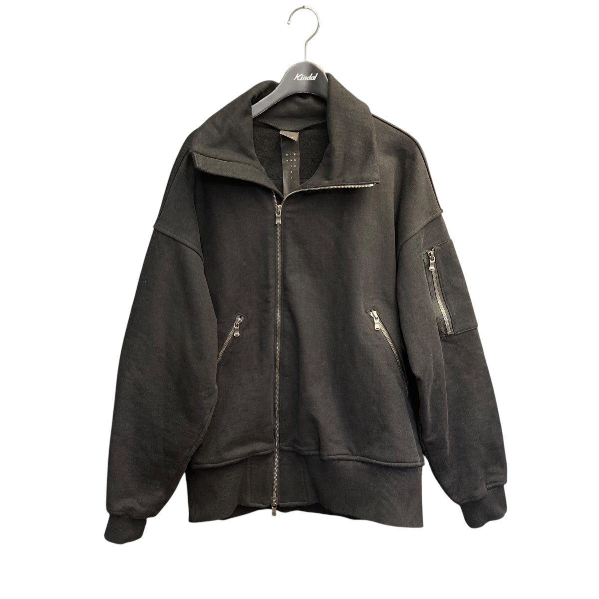 THE VIRIDI-ANNE 21AWSweat BlousonジップアップジャケットVI-3413-01 古着・中古-1枚目のアイテム画像