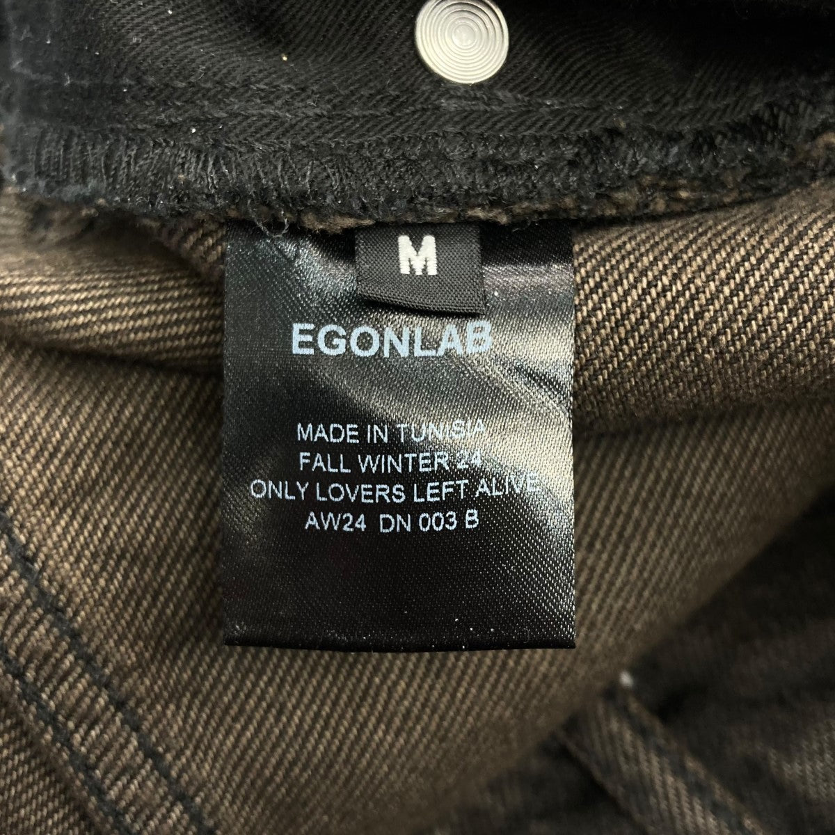 EGONLAB(エゴンラボ) 24AWBAGGY DENIMバギーデニムパンツAW24 DN EGONLAB(エゴンラボ) 24AWBAGGY DENIMバギーデニムパンツAW24 DN