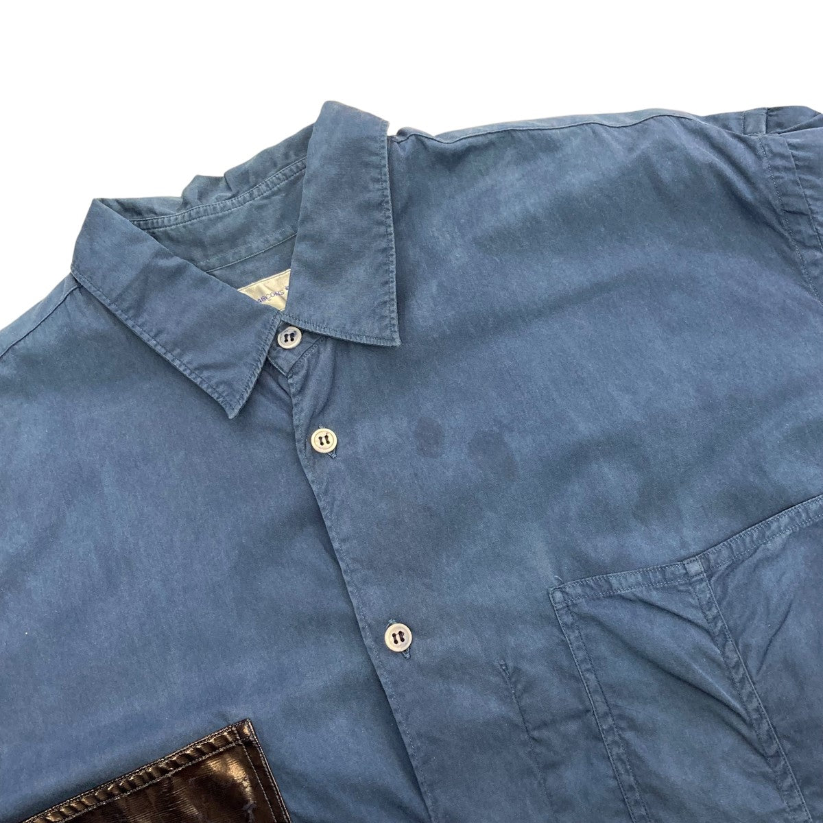 COMME des GARCONS ブルーレギュラーカラーシャツ COMME des GARCONS SHIRT（コムデギャルソンシャツ）FOREVER