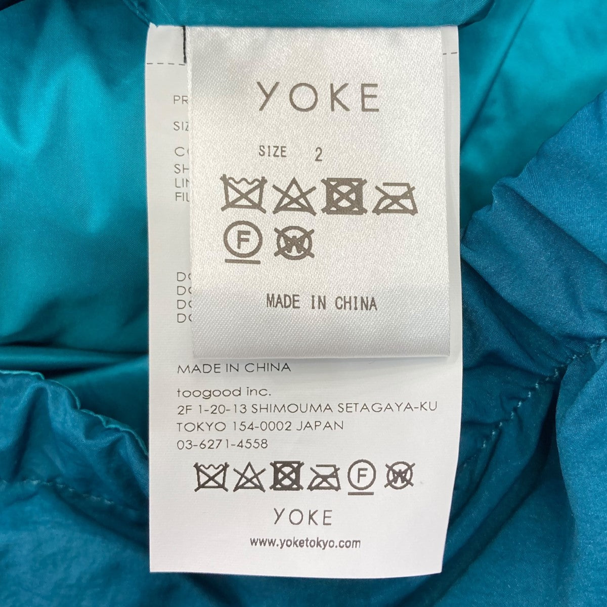 YOKE(ヨーク) MULTI DETACHABLE RVリバーシブルダウンジャケット