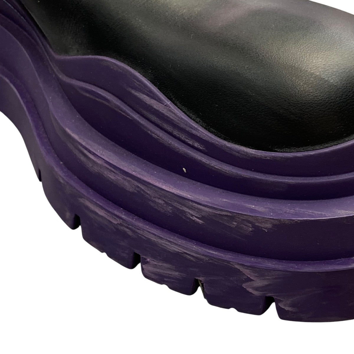 BOTTEGA VENETA(ボッテガヴェネタ) タイヤブーツ ブラック サイズ 36