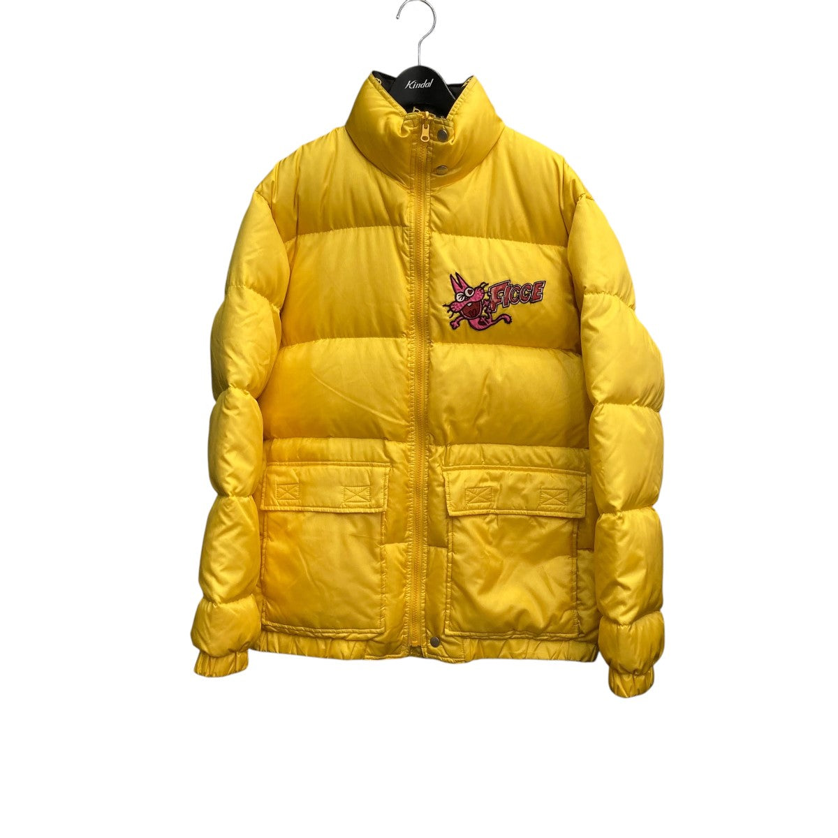FICCE(フィッチェ) ニャロメ リバーシブルダウンジャケット イエロー