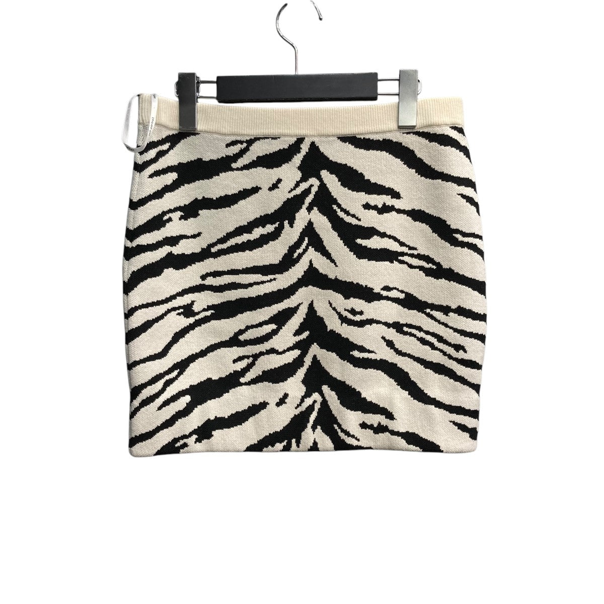SELF PORTRAIT ZEBRA INTARSIA SKIRTニットスカートSS21-086 古着・中古-2枚目のアイテム画像