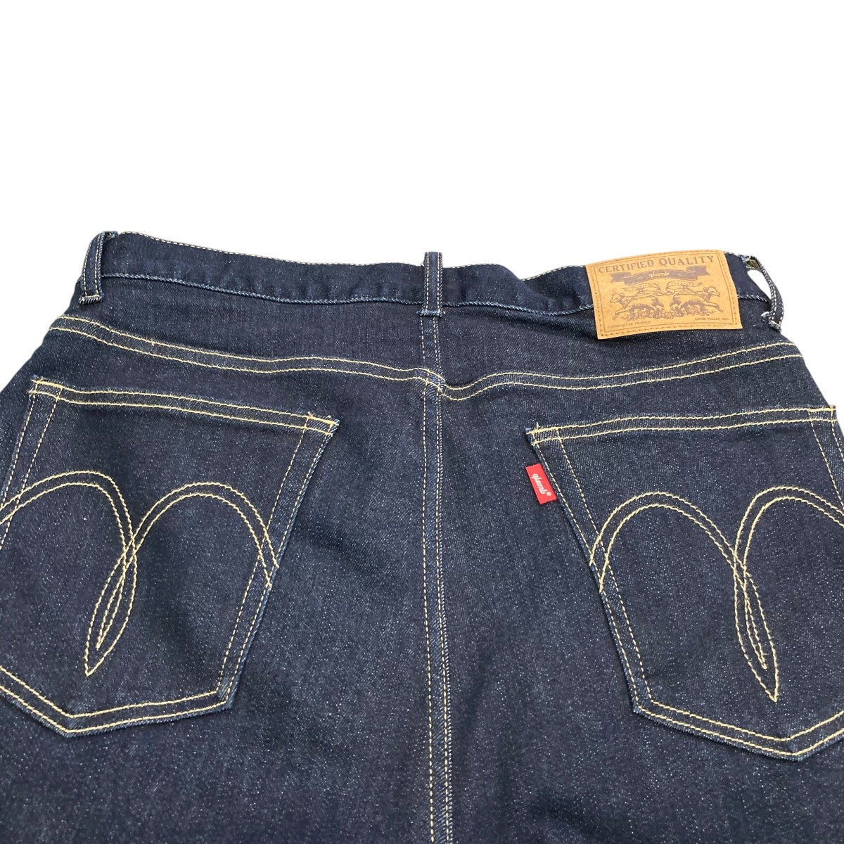 glamb(グラム) 25SSPoly pants サルエルパンツデニムパンツ