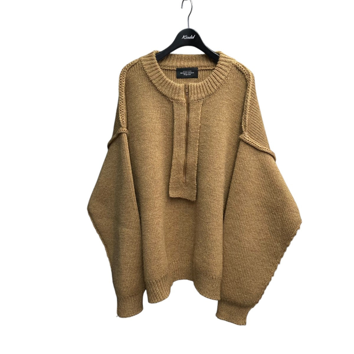 23AWHALF ZIP KNITハーフジップニットUS2365