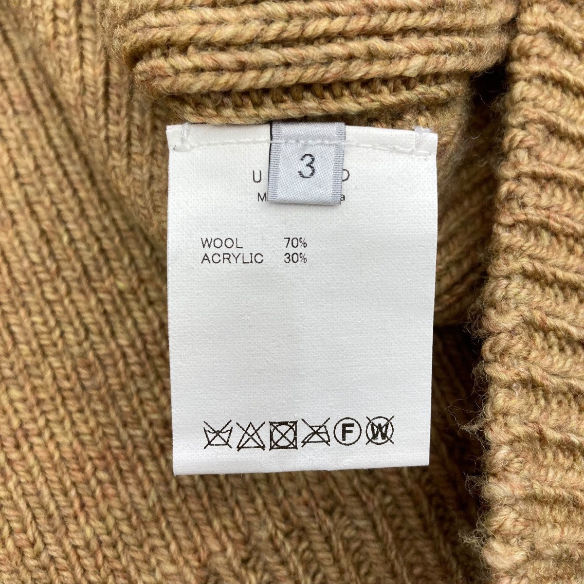 23AWHALF ZIP KNITハーフジップニットUS2365