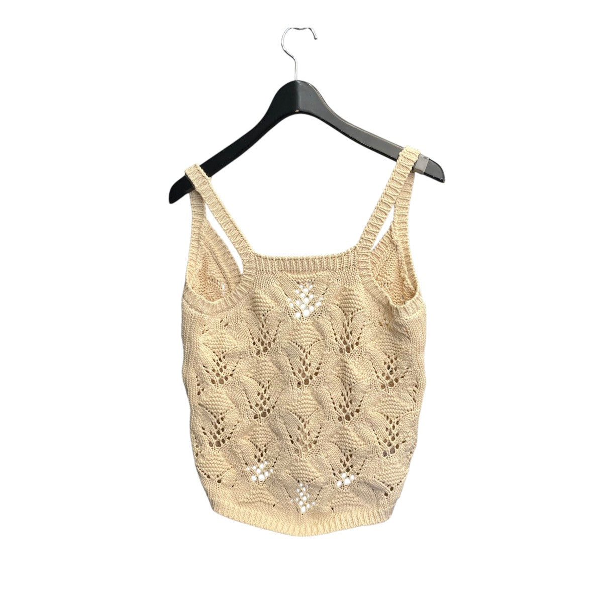 LILY YARN SUKASHI KNIT CAMIニットキャミソール8618-299-0147