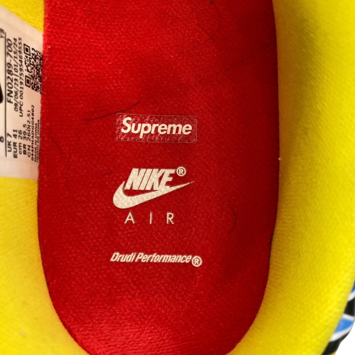 bfgf クッションSoft Palette ナイキ　シンプソンズ　シュプリーム Supreme 新品 シュプリーム SUPREME x ザ ノースフェイス THE