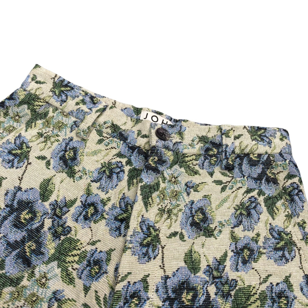 ITALIAN FLORAL JACQUARD TROUSERSジャガードパンツ