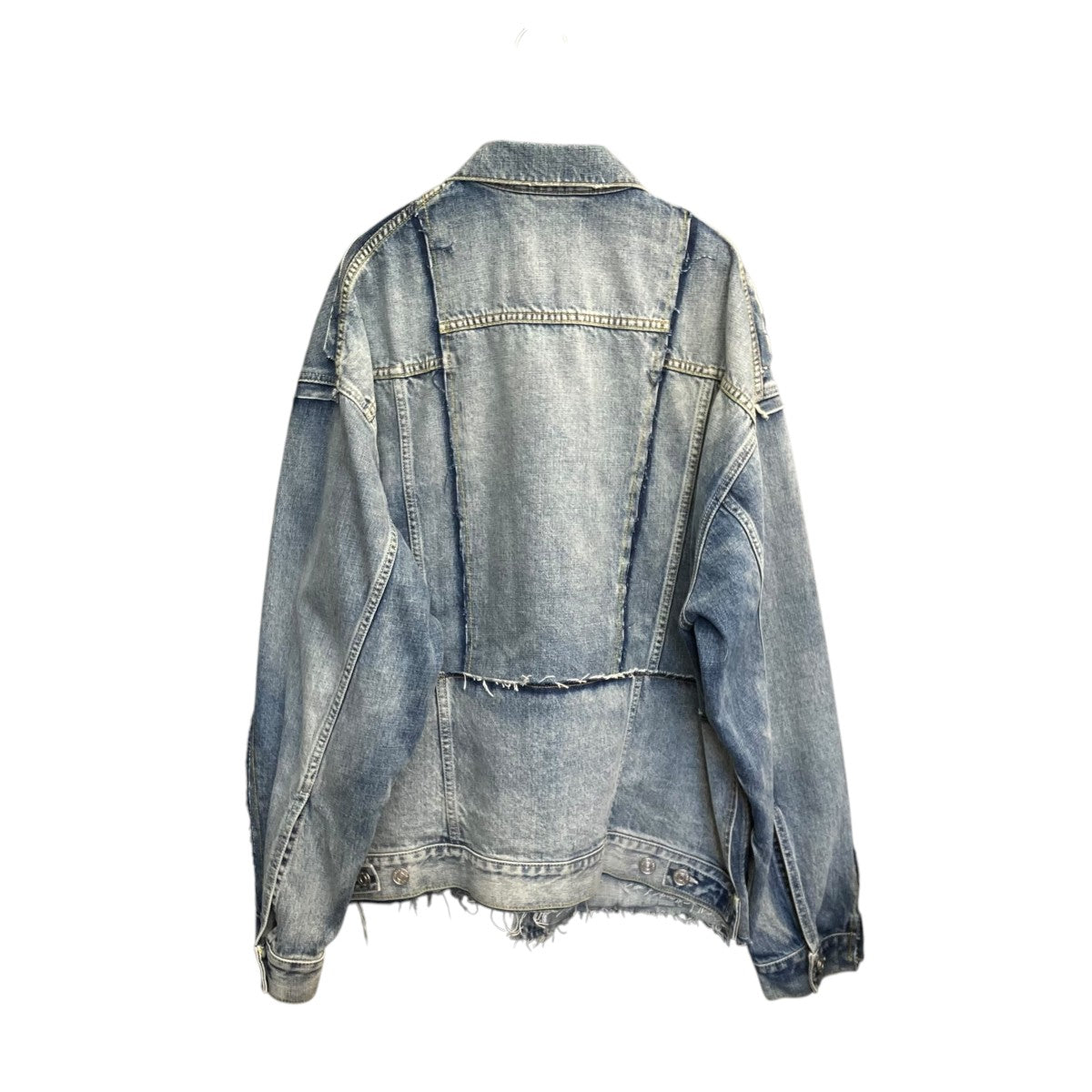 BALENCIAGA(バレンシアガ) 22AWOversized Cut-up Denim Jacket