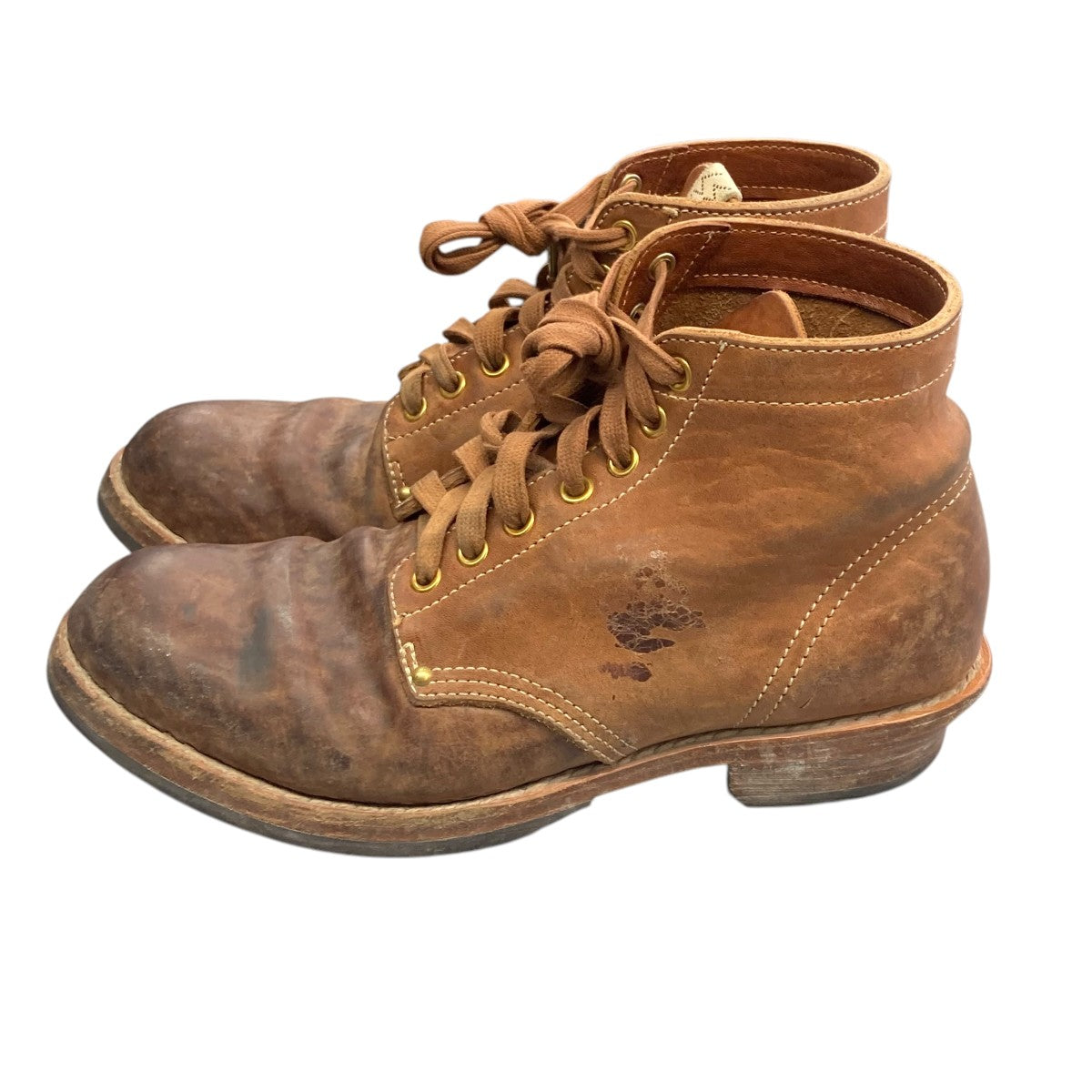 VISVIM(ビズビム) 22AW BRIGADIER BOOTS-FOLKブーツ ブラウン サイズ