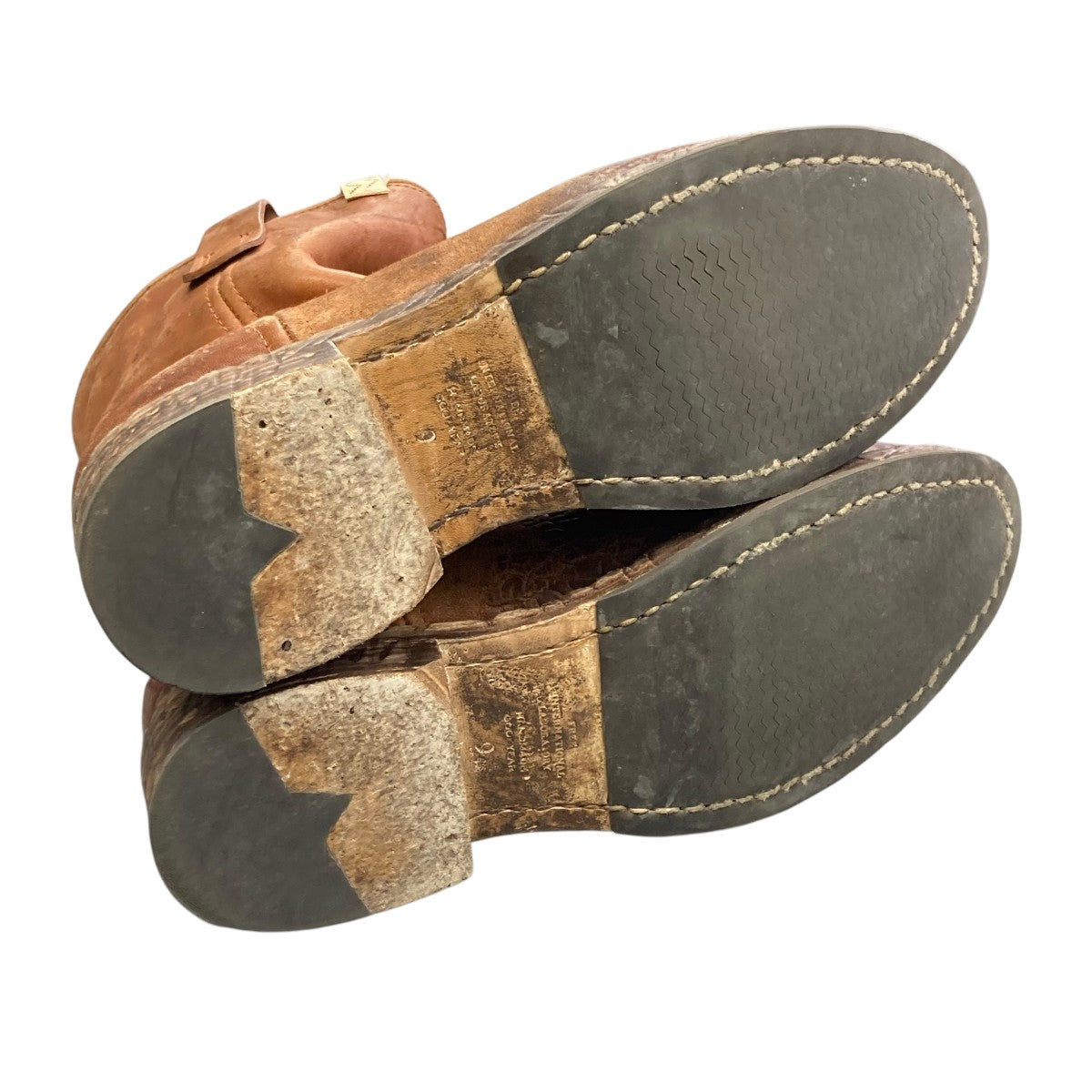 VISVIM(ビズビム) WABANAKI BOOTS-FOLKブーツ ブラウン サイズ 09