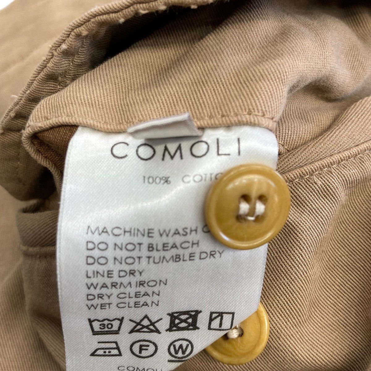 COMOLI -Moleskin Back Strap Pants- | twelve blog