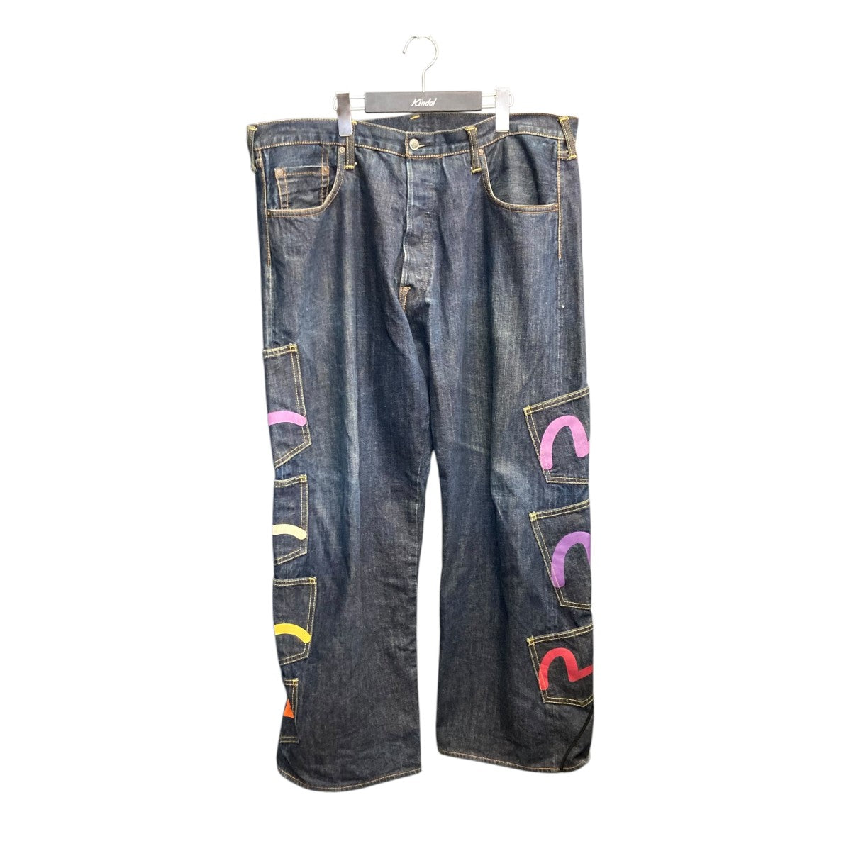 EVISU(エヴィス) メニ―ポケットデニムデニムパンツ インディゴ
