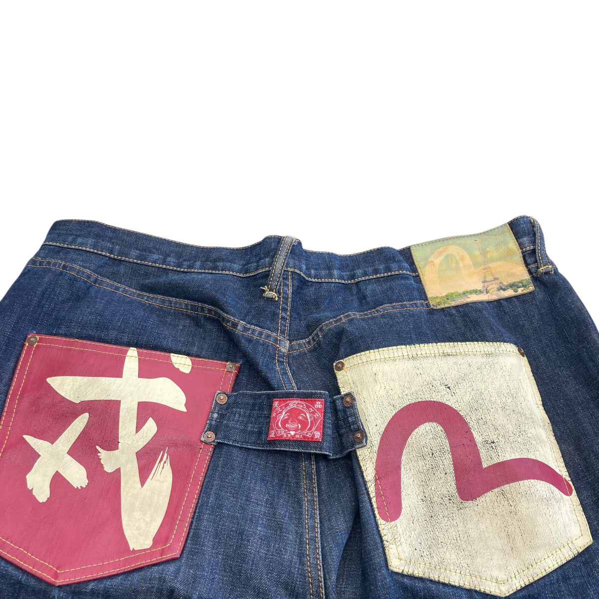 EVISU(エヴィス) メニ―ポケットデニムデニムパンツ インディゴ