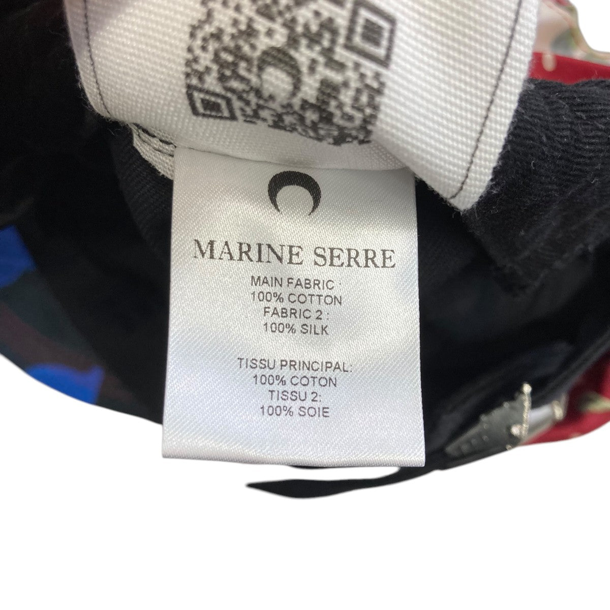 送料関税込み Marine Serre スカーフキャップ 関税送料込み【MARINE SERRE】マリーンセル スカーフキャップ