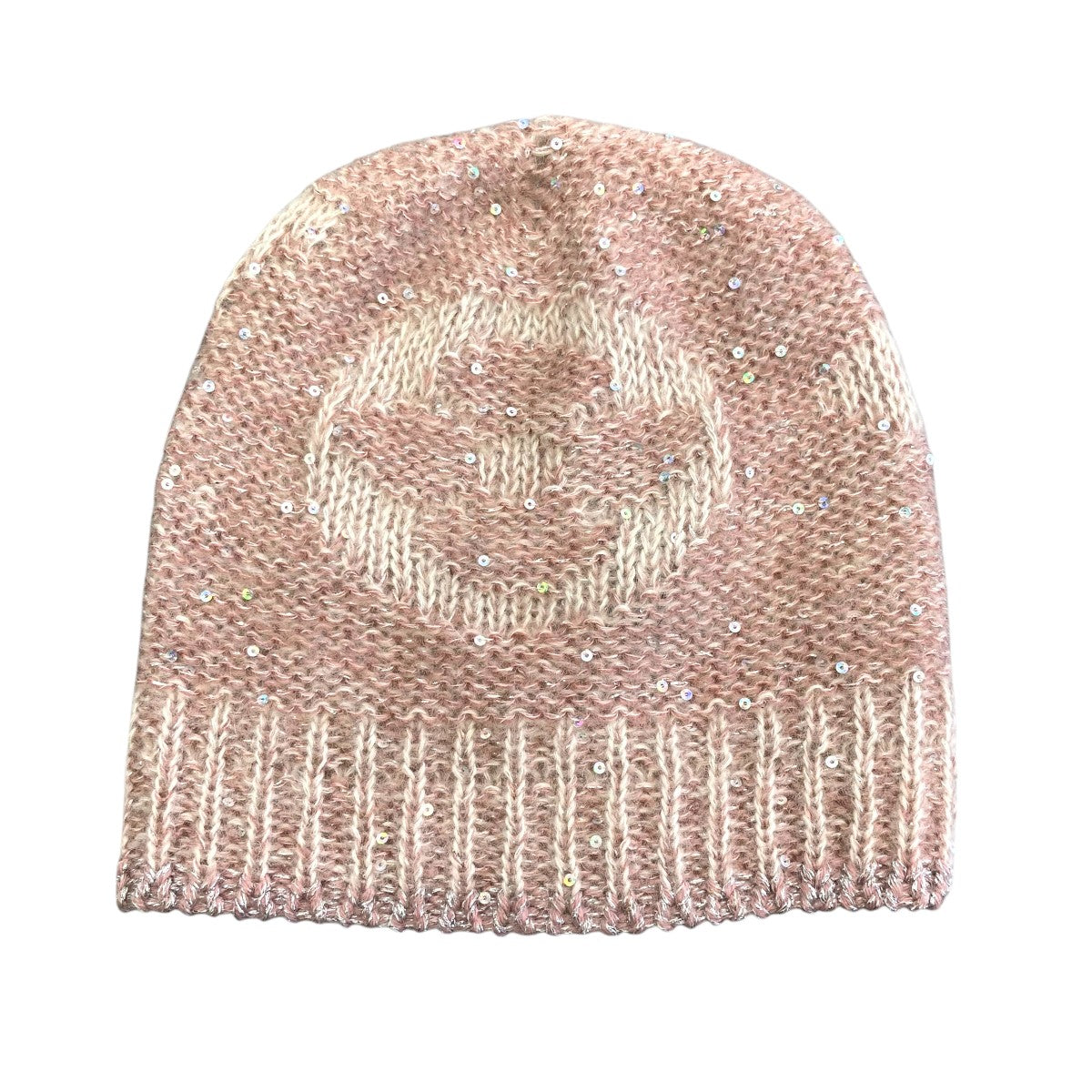 LOUIS VUITTON(ルイヴィトン) スパンコール モノグラムモヘヤ混ニット