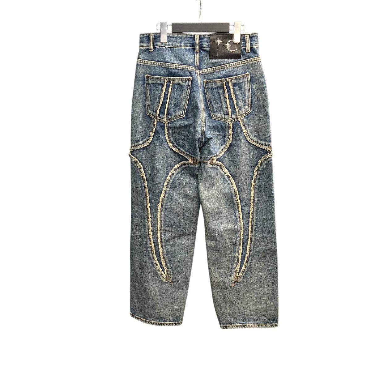 パンツ THUG CLUB 24FW TRIBAL DENIM PANTS size3 Thug Club TRIBAL DENIM PANTS