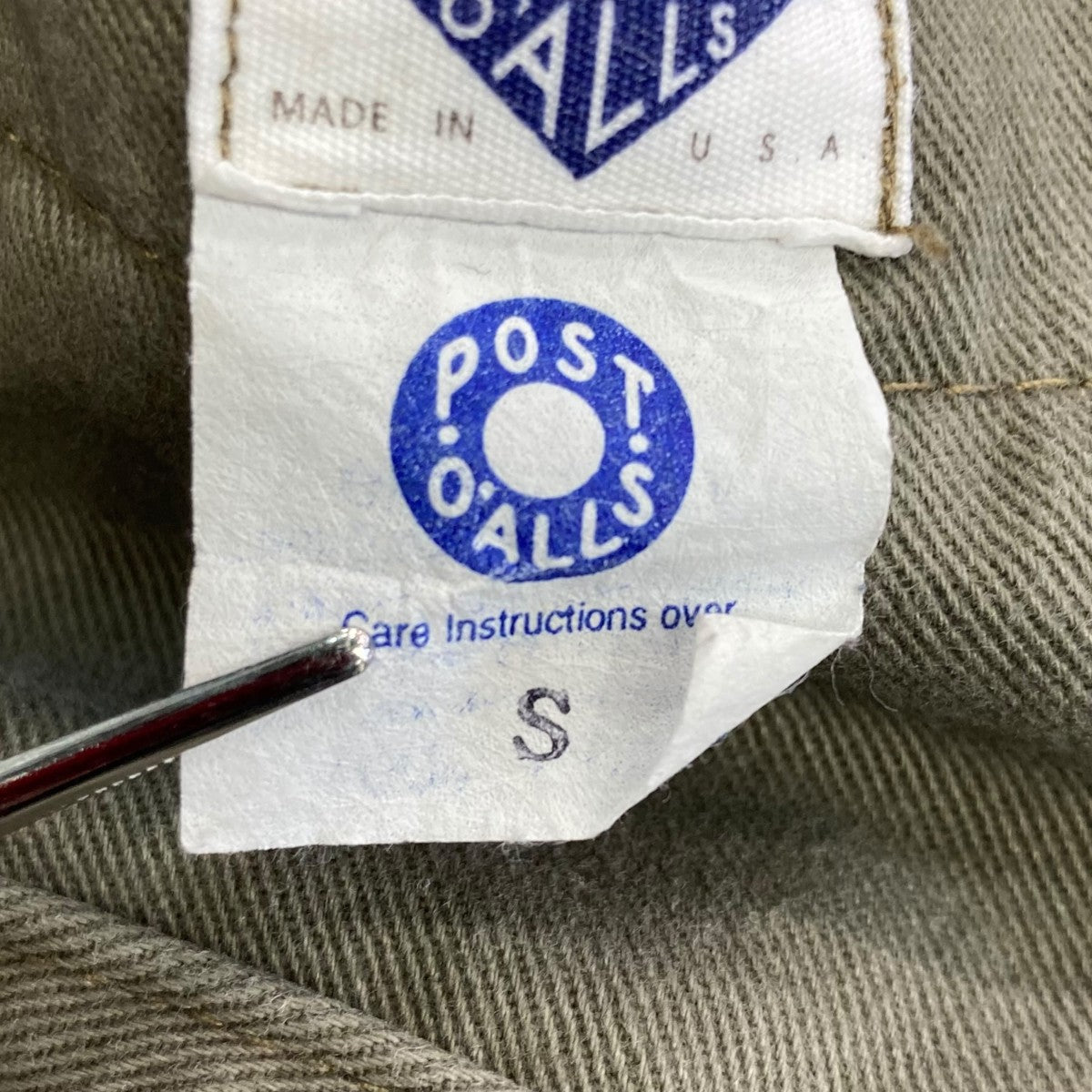専用米国製♦️POST・OVER・ALLS ♦️ダブルニー オーバーオール♦️L 専用米国製♦️POST・OVER・ALLS ♦️ダブルニー オーバーオール